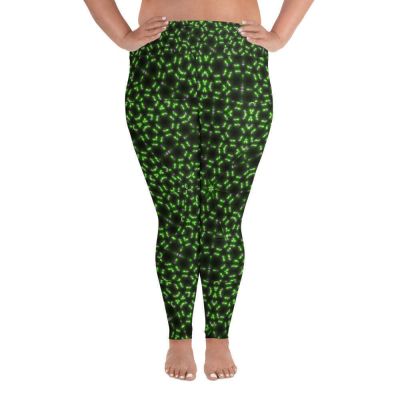 All-Over Print Plus Size Leggings